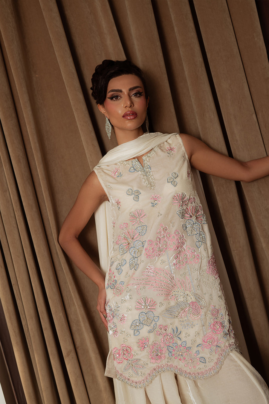 Saira Rizwan | Velvet Pret 25 | NARGIS-SRVP25-07