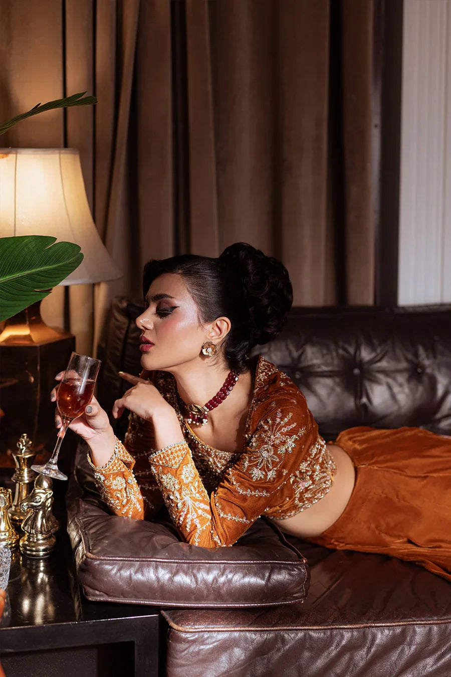 Saira Rizwan | Velvet Pret 25 | AMBERIN-SRVP25-11 - Rang-e-Khaas