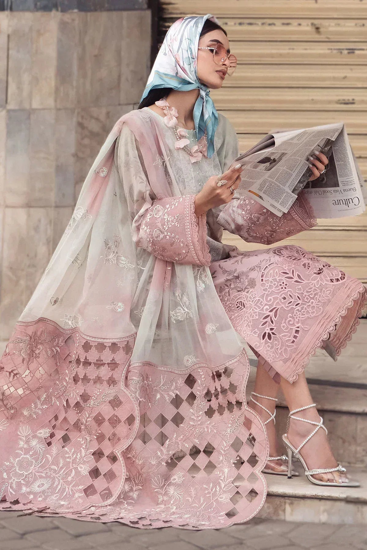 Nureh | Swiss Prints | NS-117 - Rang-e-Khaas