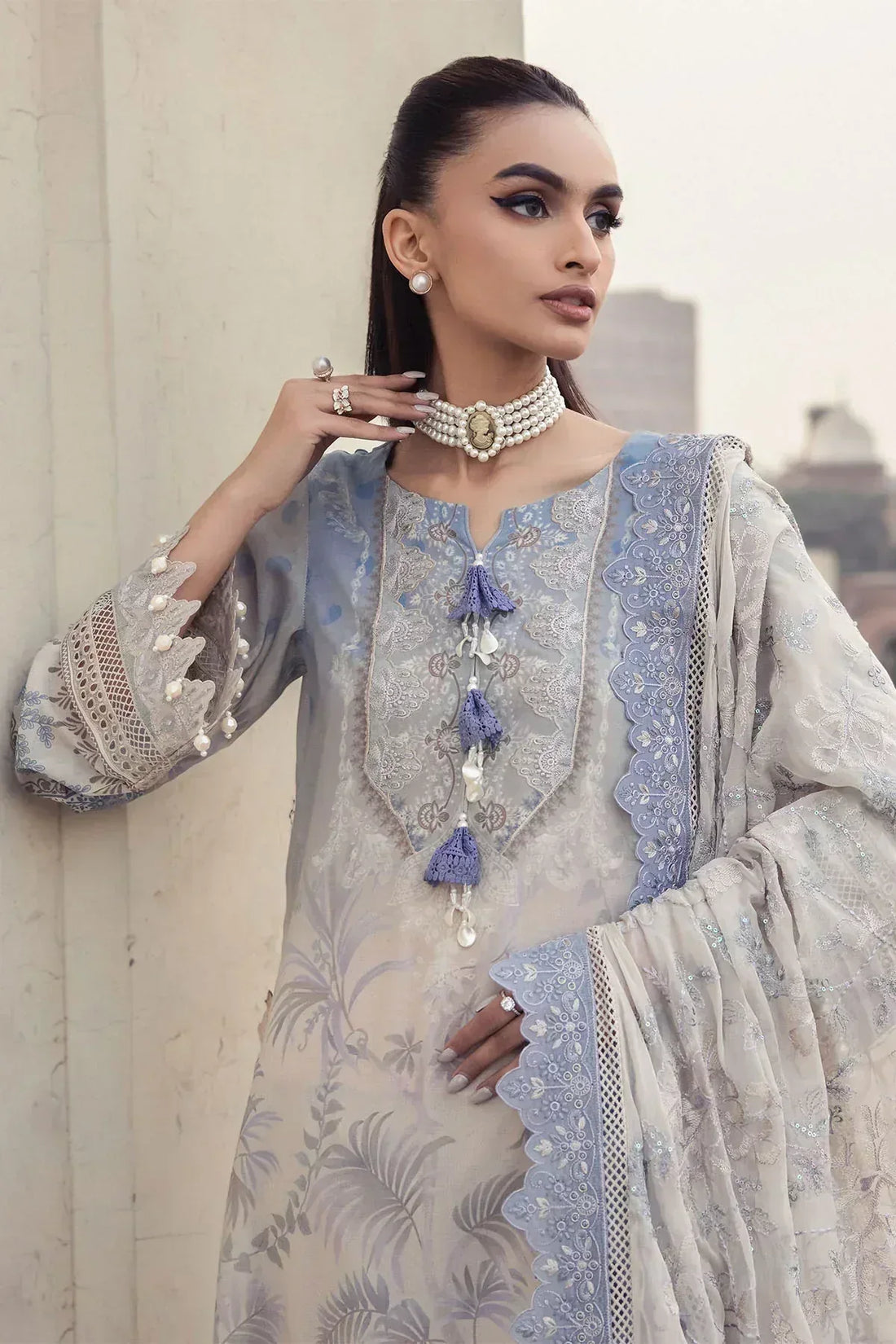 Nureh | Swiss Prints | NS-122 - Rang-e-Khaas