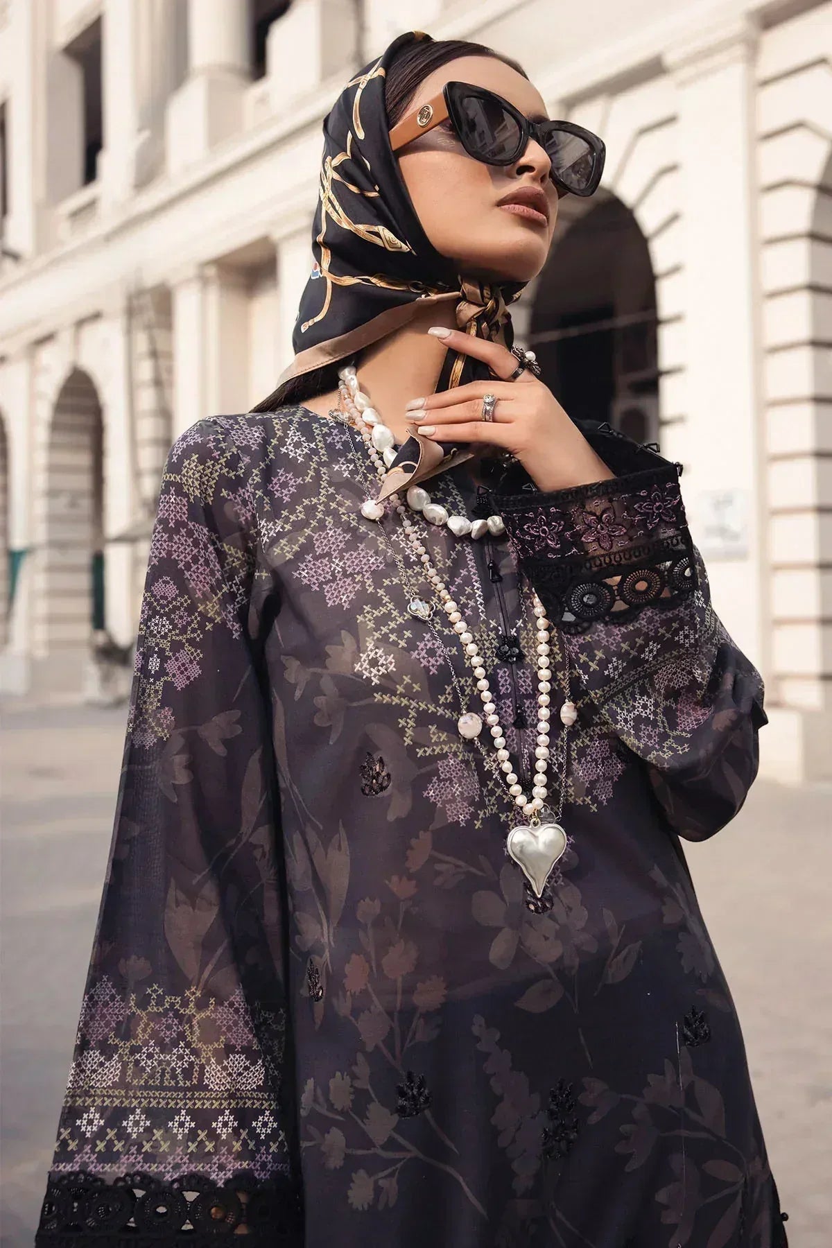 Nureh | Swiss Prints | NS-123 - Rang-e-Khaas