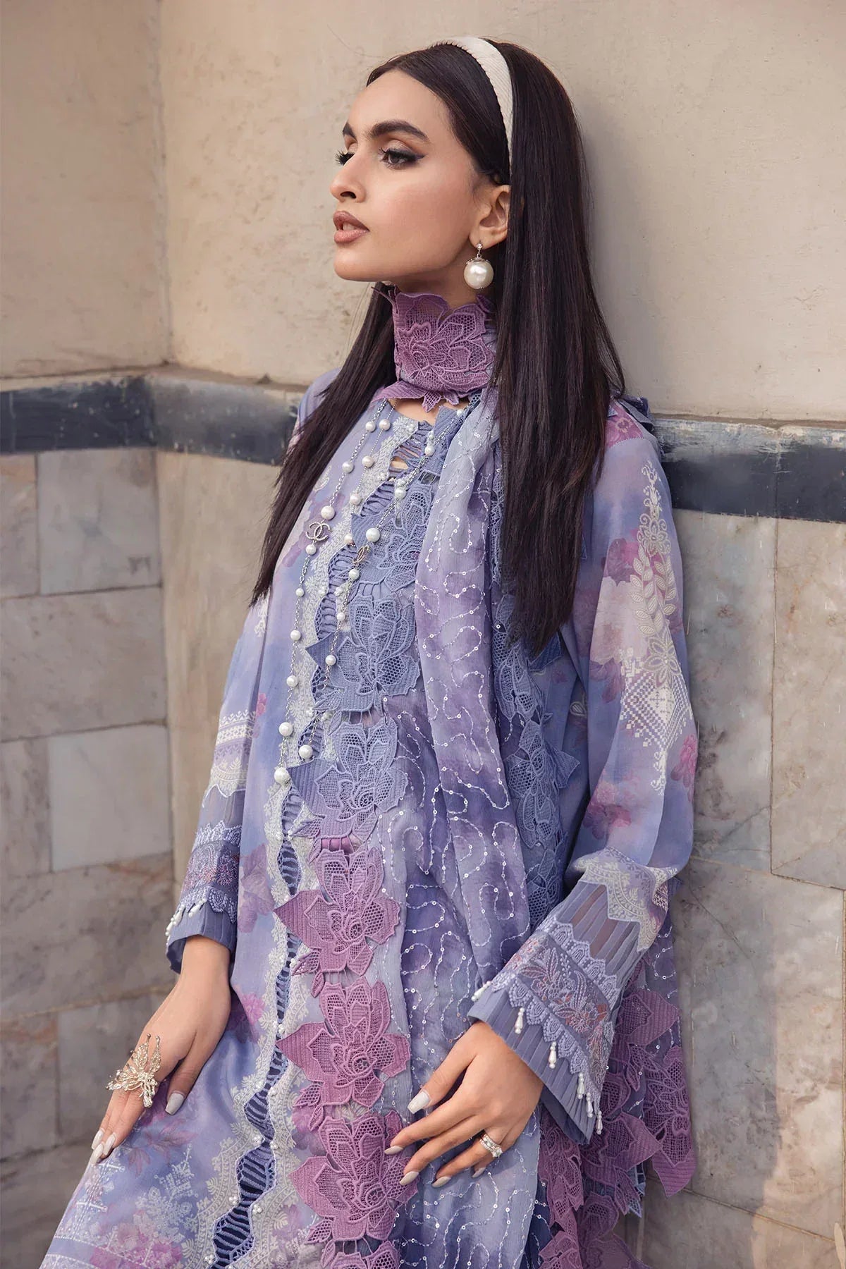Nureh | Swiss Prints | NS-119 - Rang-e-Khaas