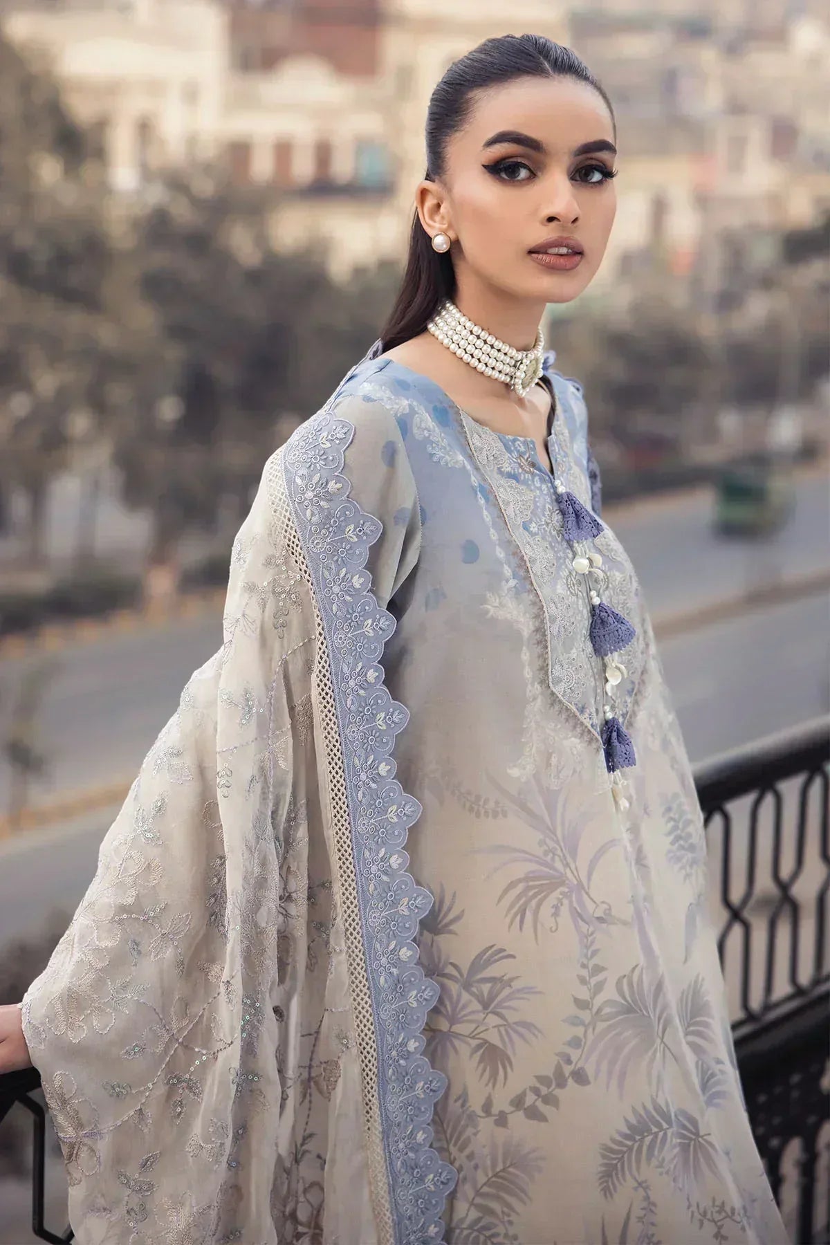 Nureh | Swiss Prints | NS-122 - Rang-e-Khaas
