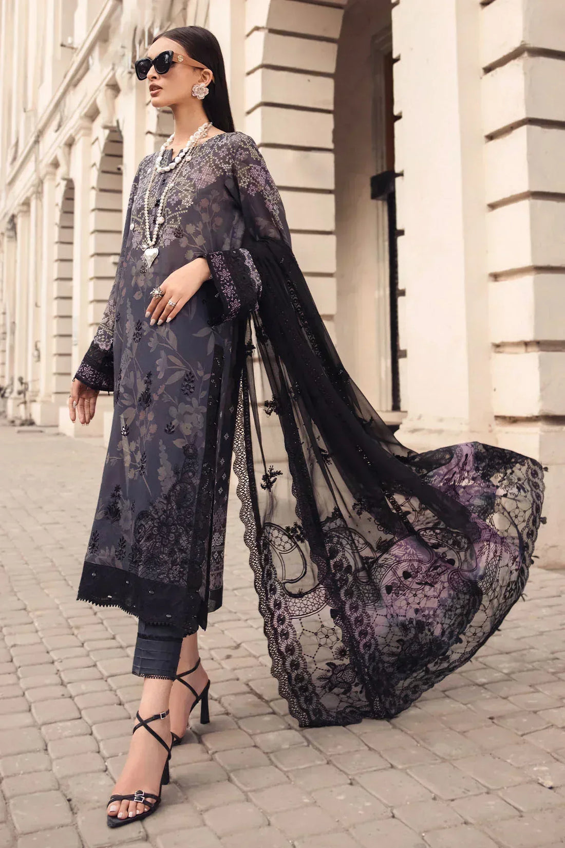 Nureh | Swiss Prints | NS-123 - Rang-e-Khaas