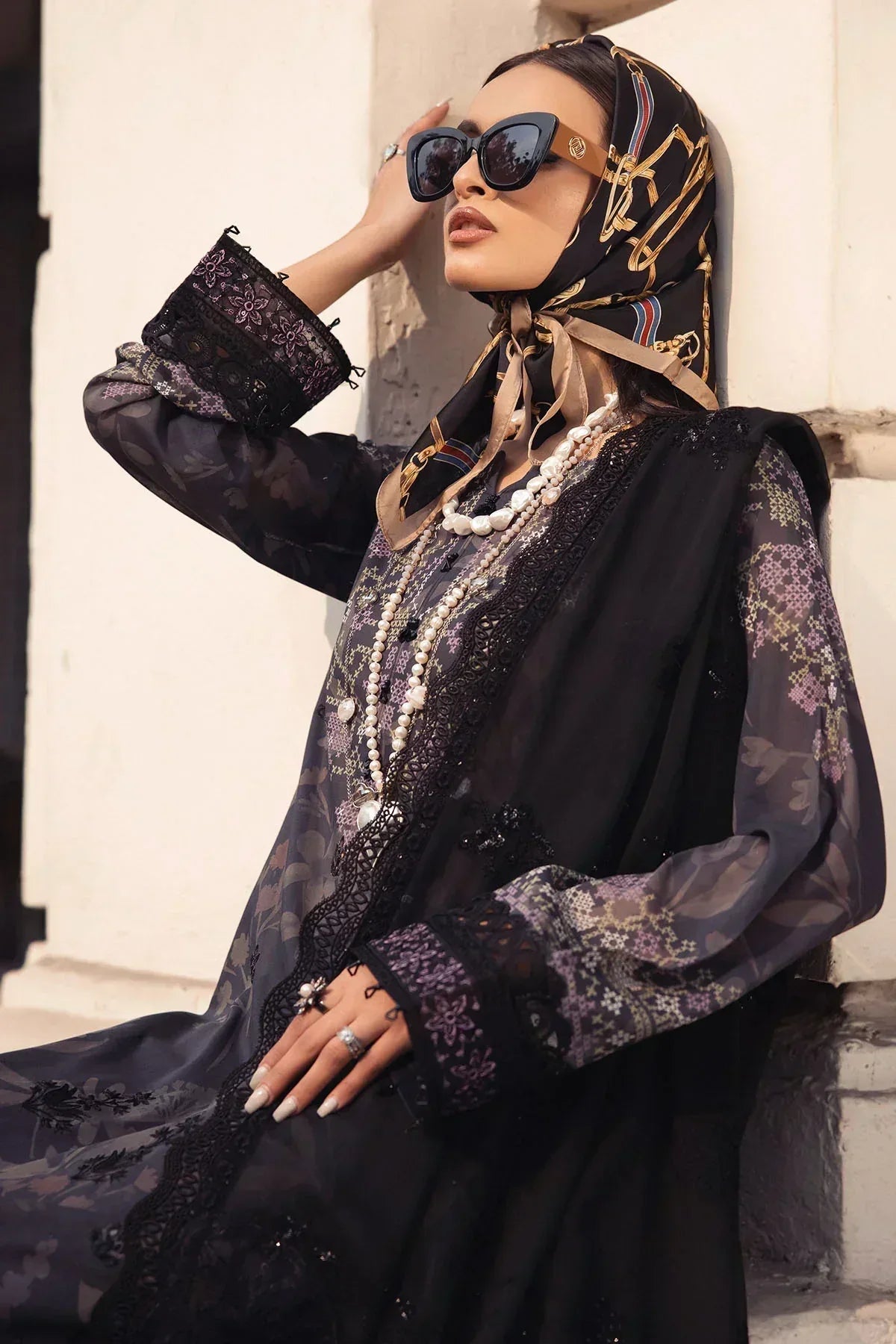 Nureh | Swiss Prints | NS-123 - Rang-e-Khaas