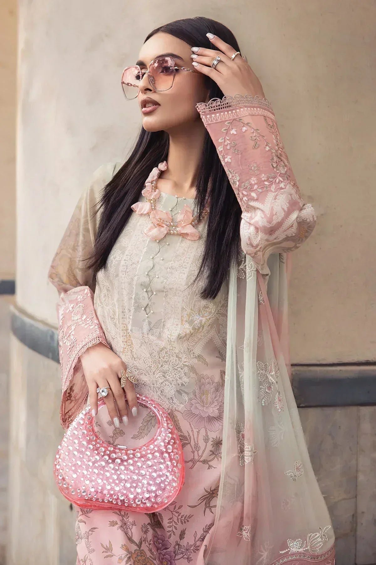 Nureh | Swiss Prints | NS-117 - Rang-e-Khaas