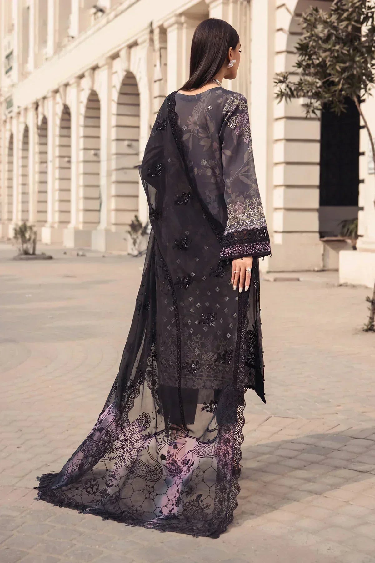 Nureh | Swiss Prints | NS-123 - Rang-e-Khaas