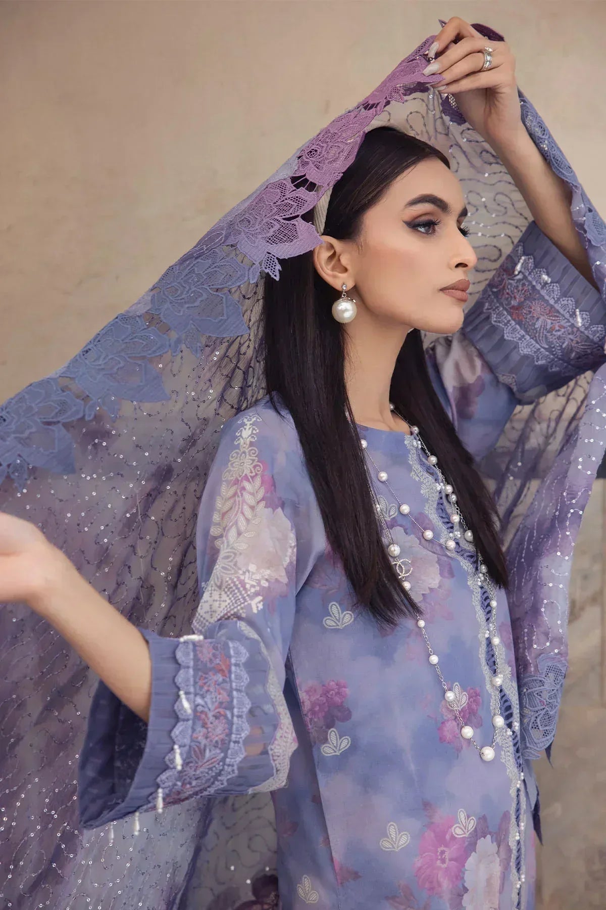 Nureh | Swiss Prints | NS-119 - Rang-e-Khaas