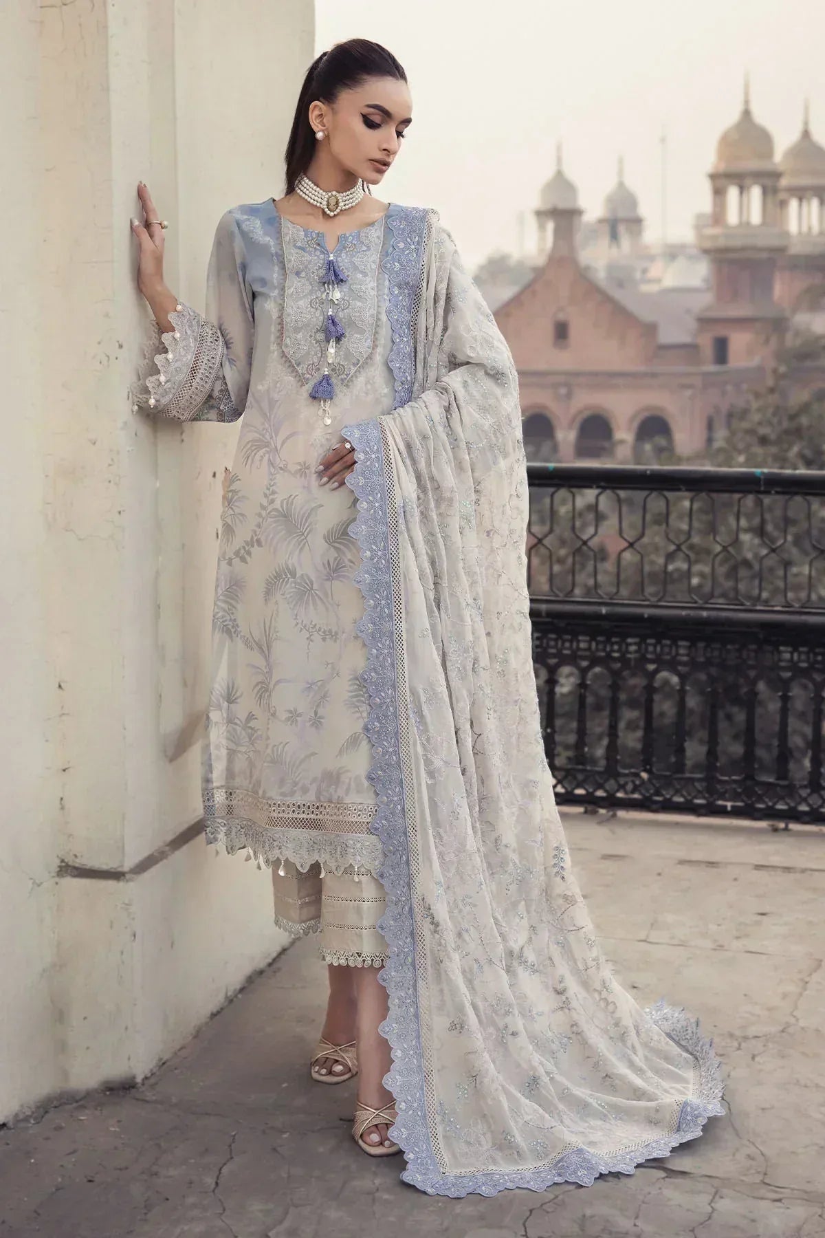 Nureh | Swiss Prints | NS-122 - Rang-e-Khaas