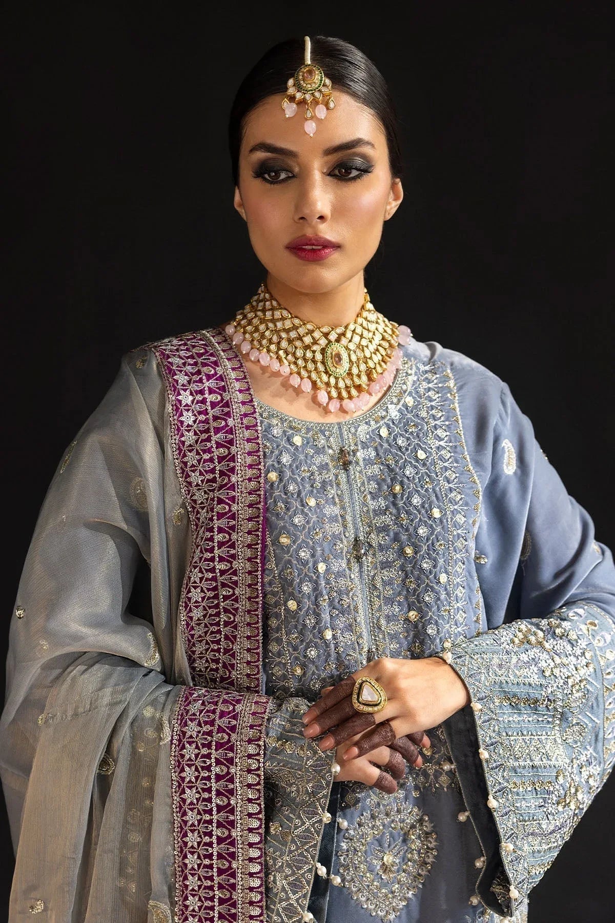 Nureh | Maya Velvet 23 | Mahal - Rang-e-Khaas