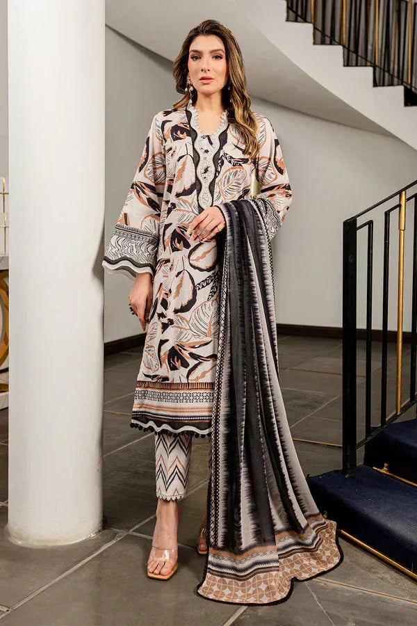 Nureh | Printed Lawn 24 | SP-93 - Rang-e-Khaas