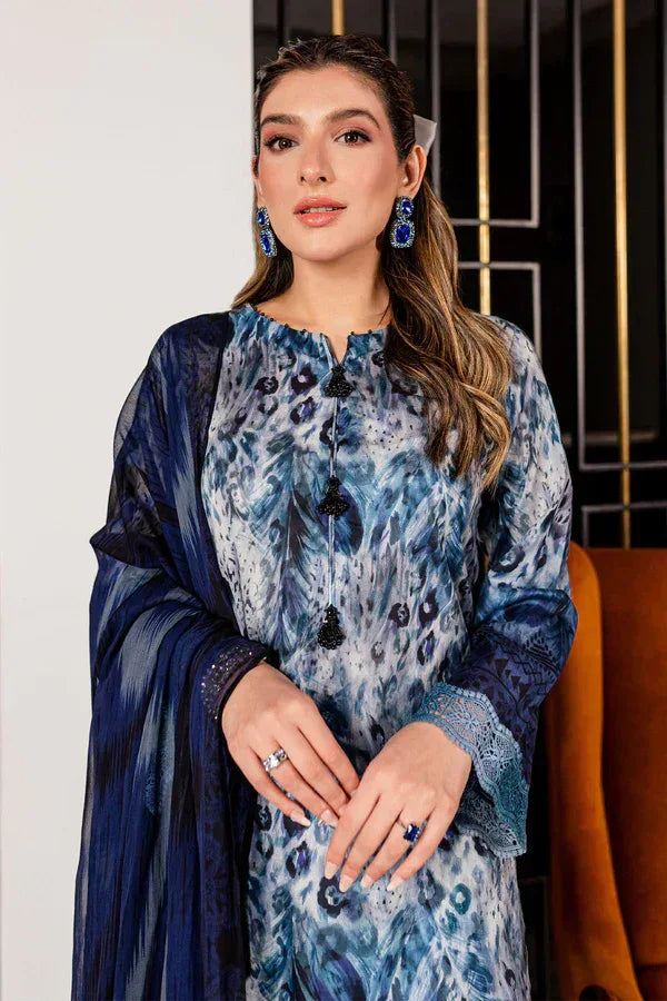 Nureh | Printed Lawn 24 | SP-94 - Rang-e-Khaas