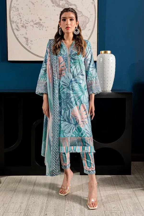 Nureh | Printed Lawn 24 | SP-96 - Rang-e-Khaas