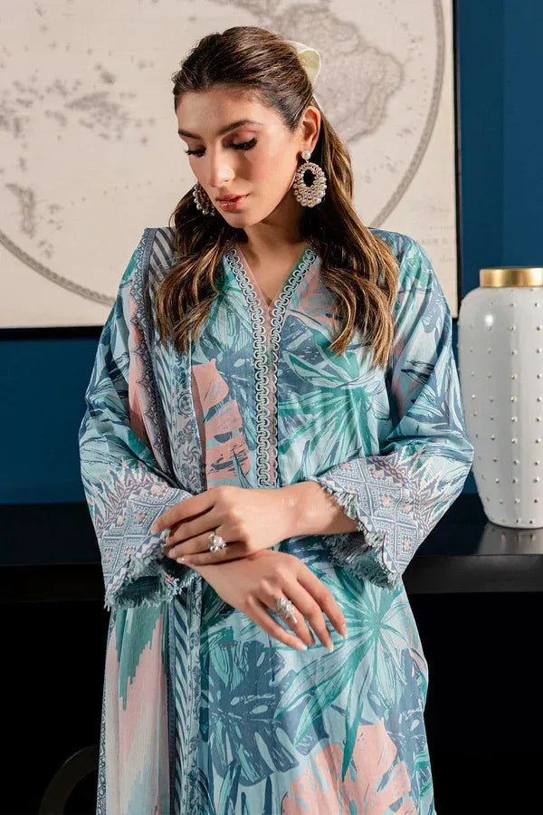 Nureh | Printed Lawn 24 | SP-96 - Rang-e-Khaas