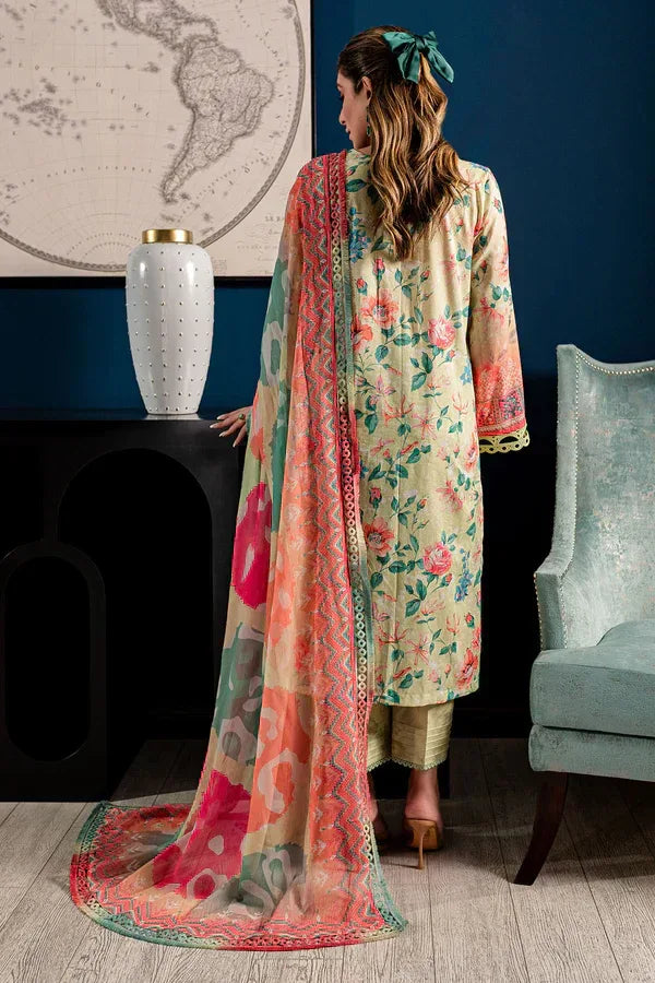 Nureh | Printed Lawn 24 | SP-97 - Rang-e-Khaas