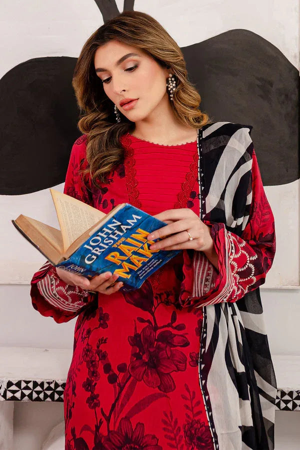 Nureh | Printed Lawn | SP-100 - Rang-e-Khaas