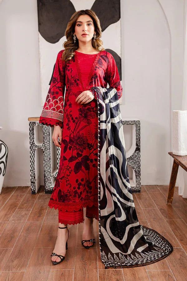 Nureh | Printed Lawn | SP-100 - Rang-e-Khaas