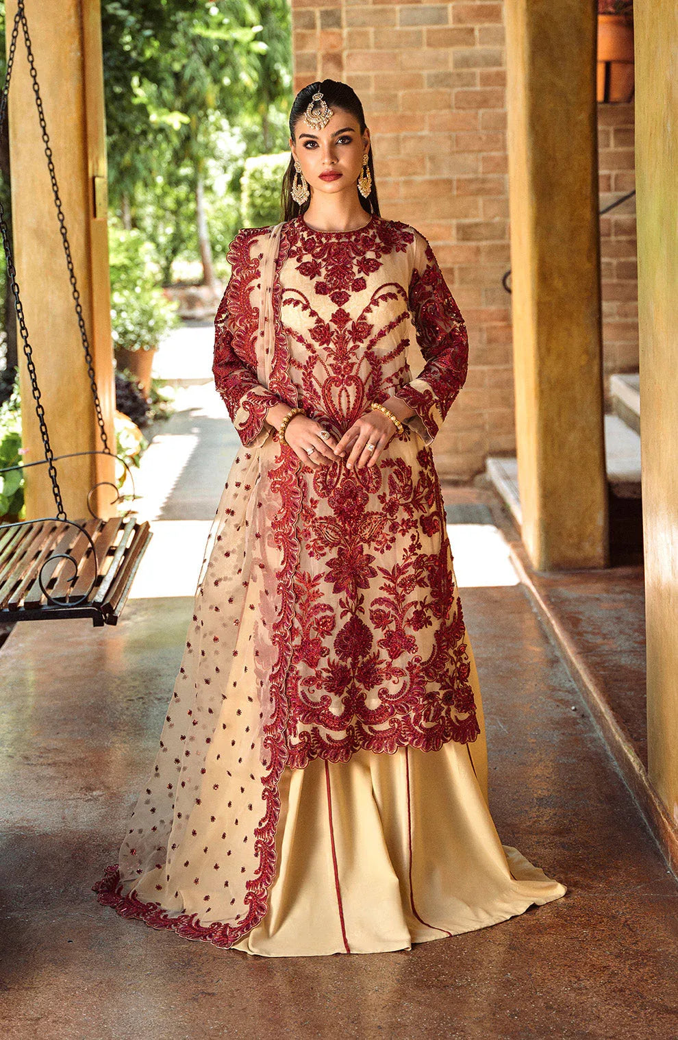 Maryum N Maria | Riwayat Wedding Formals | ONISHA - MW24-557 - Rang-e-Khaas