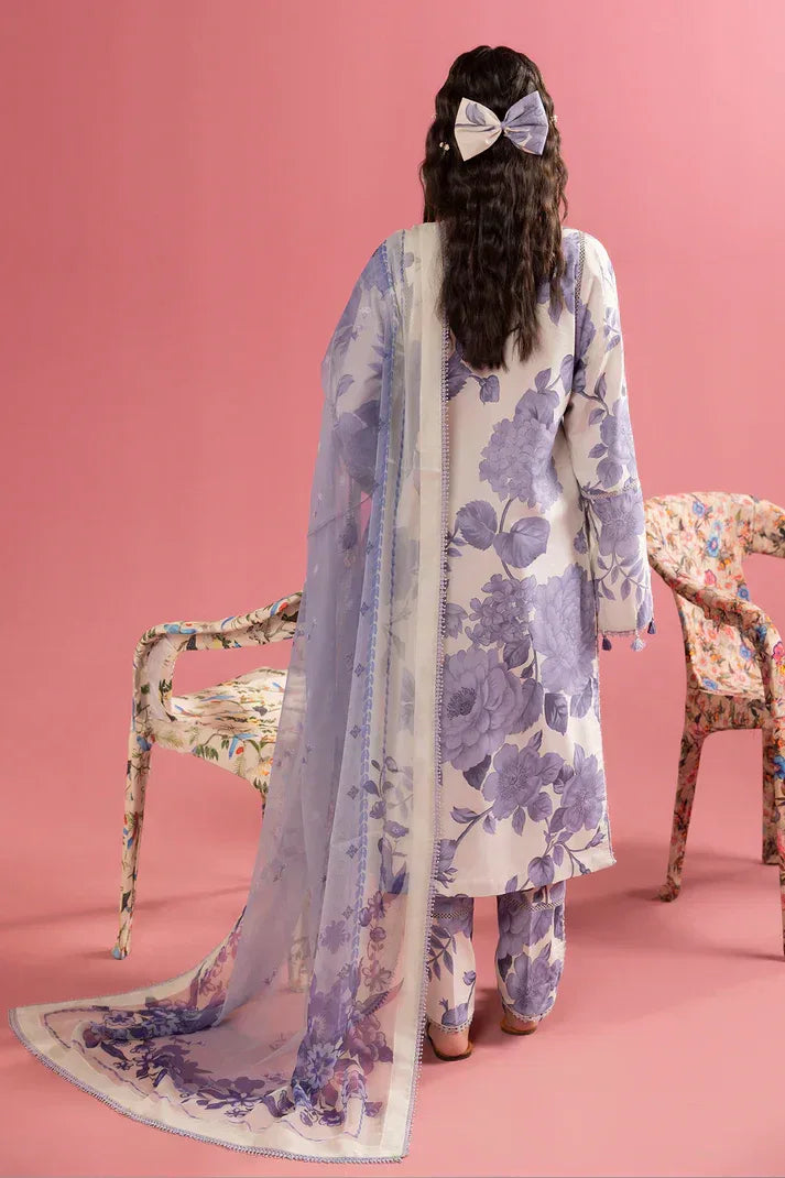 Alizeh | Sheen Lawn Prints 24 | Pearl Mist - Rang-e-Khaas