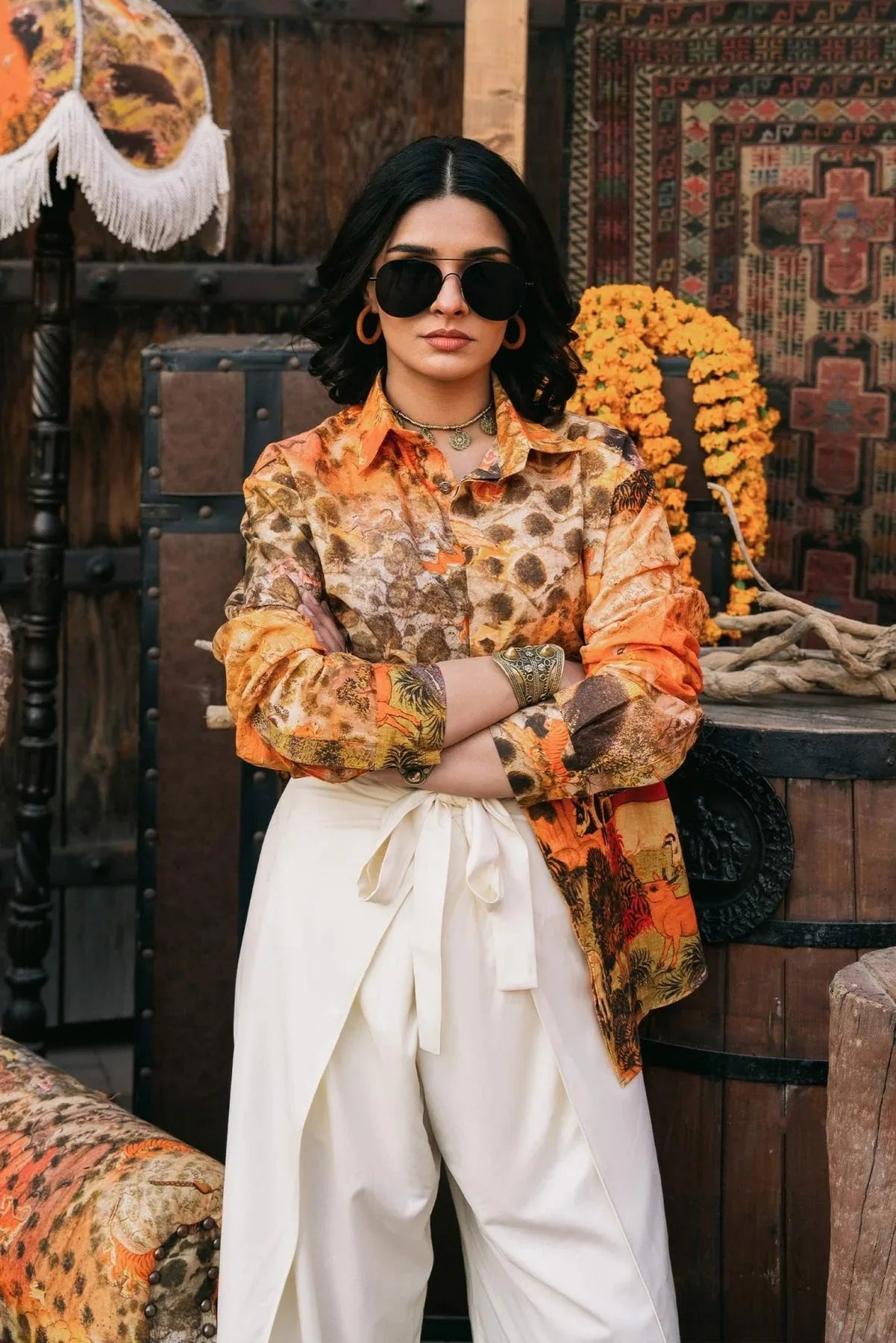 Fahad Hussayn | Lawn Banger | Pichola - Rang-e-Khaas
