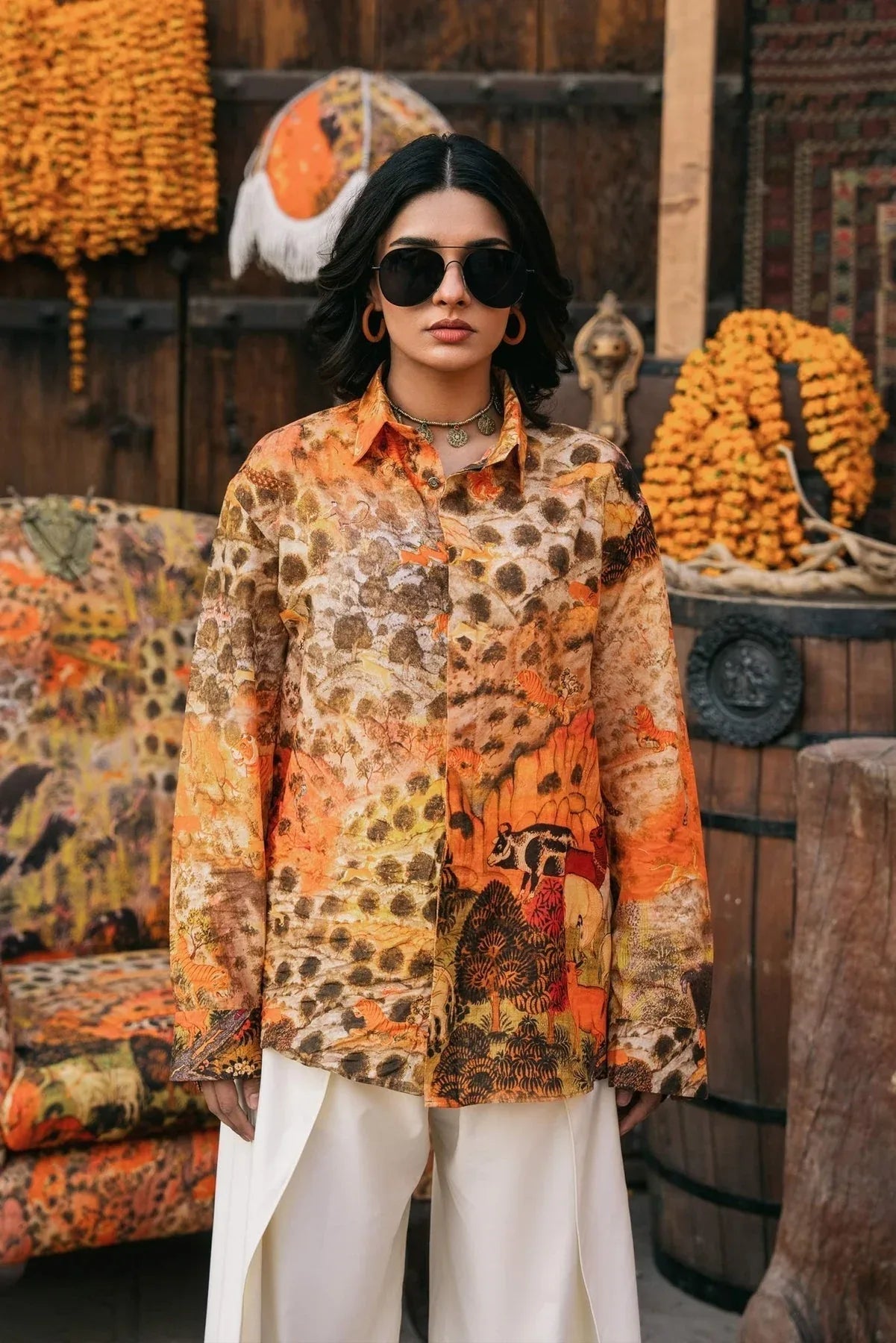 Fahad Hussayn | Lawn Banger | Pichola - Rang-e-Khaas