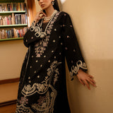 Izel | Dastak Luxury Lawn | QALAH