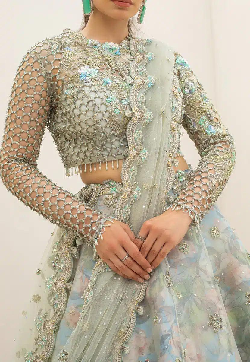 Qalamkar | Couture 23 | C-01 ZERLIN - Rang-e-Khaas