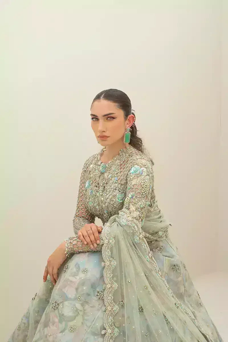 Qalamkar | Couture 23 | C-01 ZERLIN - Rang-e-Khaas
