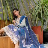 Qalamkar | Q Line Lawn Collection | JK-07 ELZA
