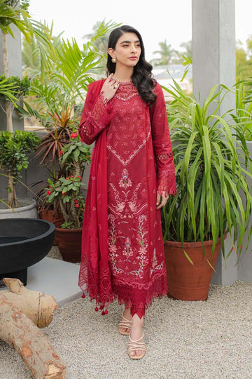 Qalamkar | Q Line Lawn Collection | JK-14 MANON - Rang-e-Khaas
