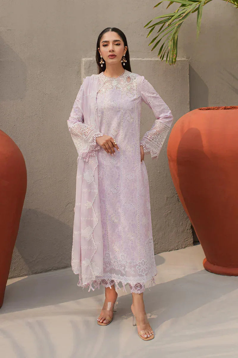 Qalamkar | Q Line Lawn Collection | JK-03 LYSA - Rang-e-Khaas