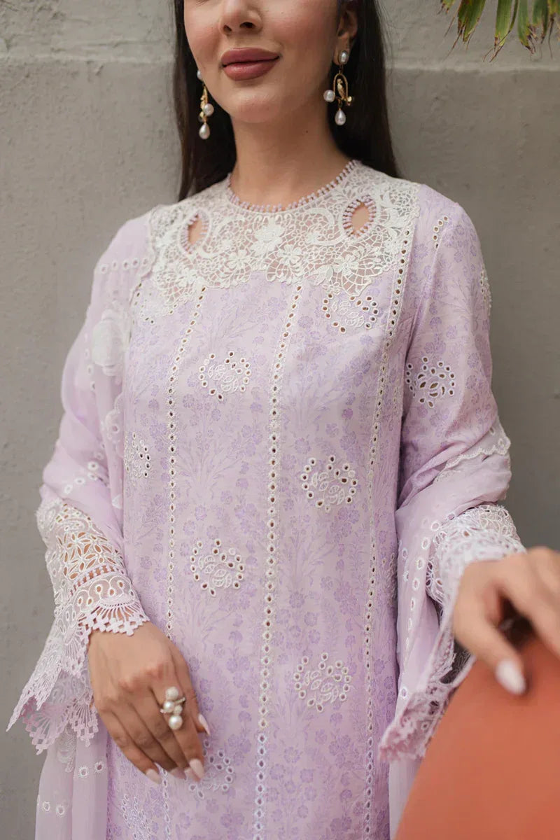 Qalamkar | Q Line Lawn Collection | JK-03 LYSA - Rang-e-Khaas