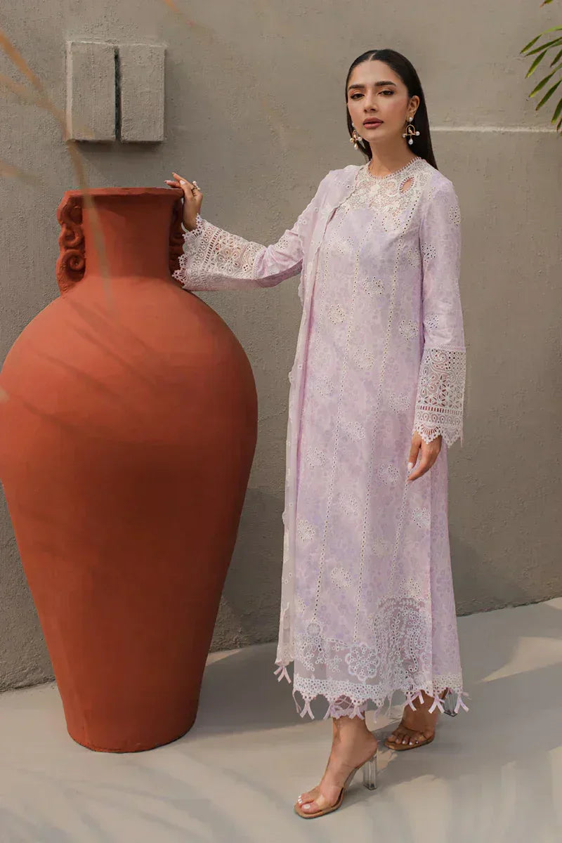 Qalamkar | Q Line Lawn Collection | JK-03 LYSA - Rang-e-Khaas