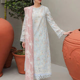 Qalamkar | Q Line Lawn Collection | JK-06 OCTAVIA