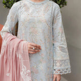 Qalamkar | Q Line Lawn Collection | JK-06 OCTAVIA