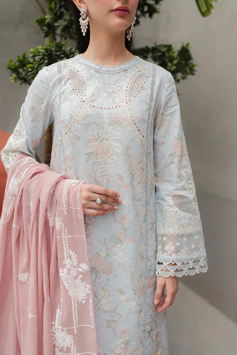 Qalamkar | Q Line Lawn Collection | JK-06 OCTAVIA - Rang-e-Khaas