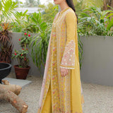 Qalamkar | Q Line Lawn Collection | JK-15 MIEL