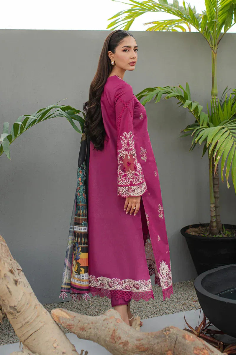 Qalamkar | Q Line Lawn Collection | JK-16 SERAPHINA - Rang-e-Khaas