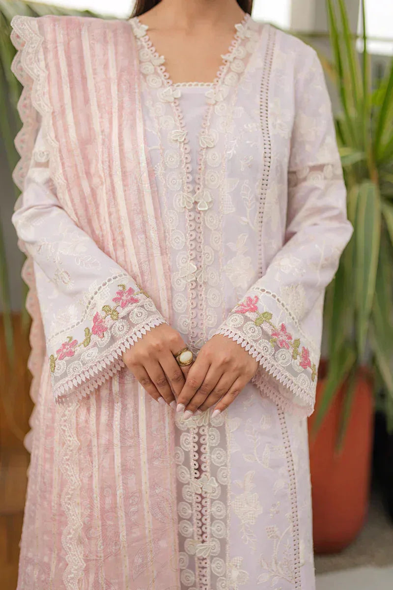 Qalamkar | Q Line Lawn Collection | JK-11 NIEVE - Rang-e-Khaas