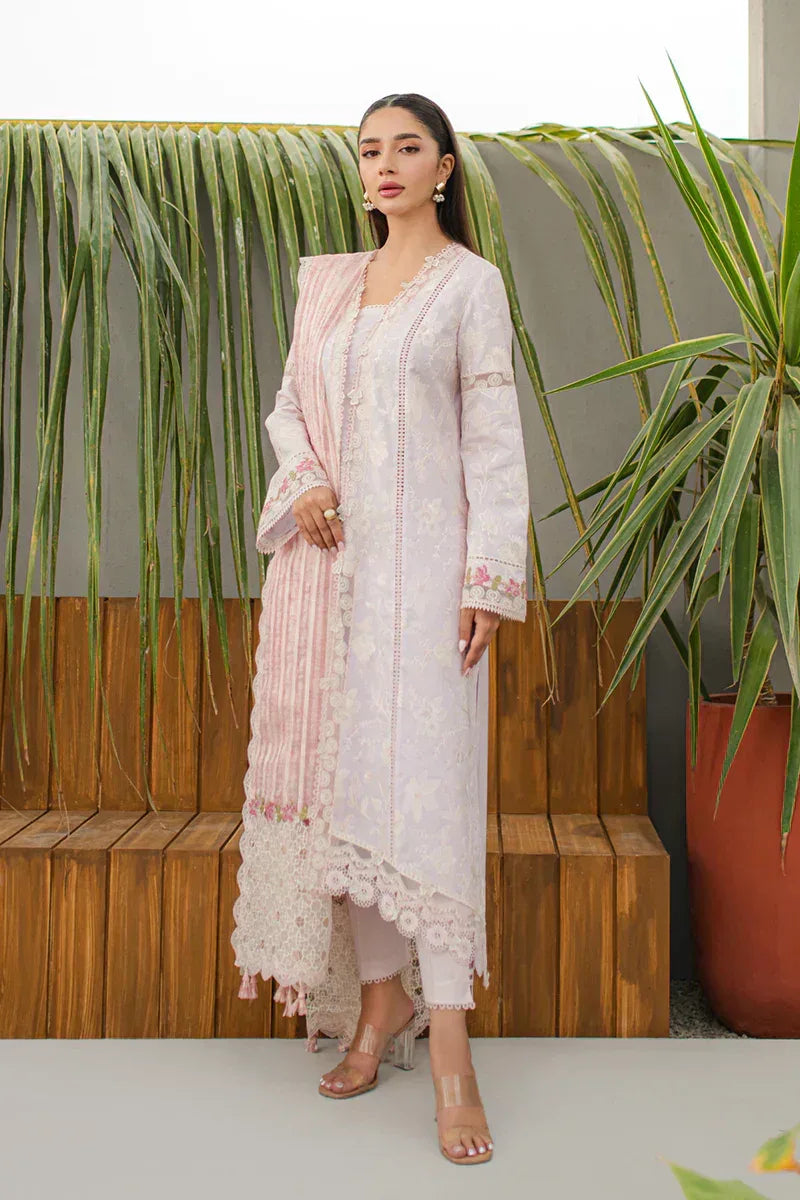 Qalamkar | Q Line Lawn Collection | JK-11 NIEVE - Rang-e-Khaas