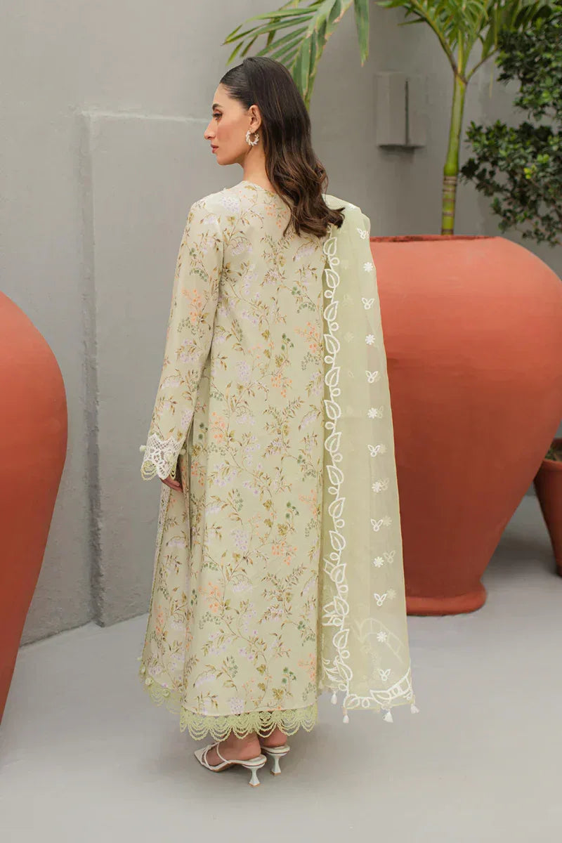 Qalamkar | Q Line Lawn Collection | JK-01 EULALIA - Rang-e-Khaas