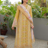 Qalamkar | Q Line Lawn Collection | JK-15 MIEL
