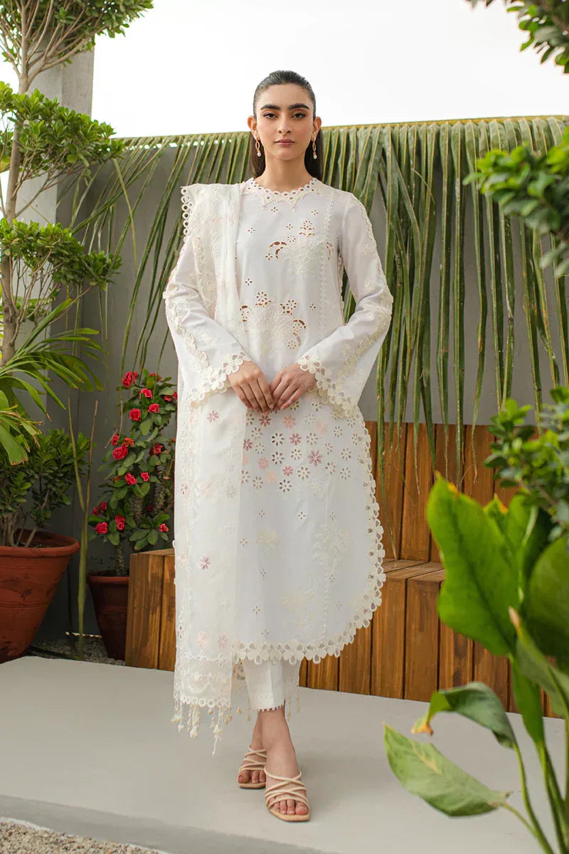 Qalamkar | Q Line Lawn Collection | JK-10 ORLA - Rang-e-Khaas