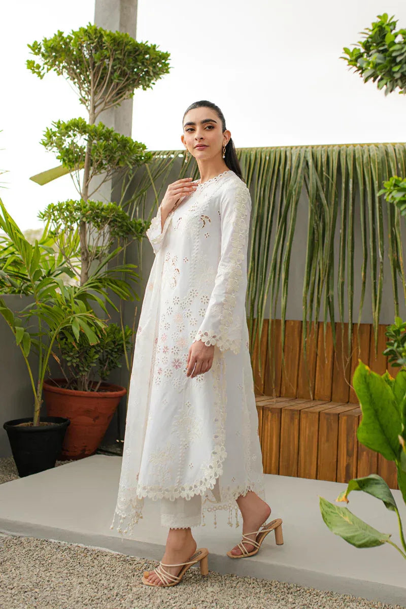 Qalamkar | Q Line Lawn Collection | JK-10 ORLA - Rang-e-Khaas