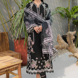 Qalamkar | Q Line Lawn Collection | JK-09 EVADNE