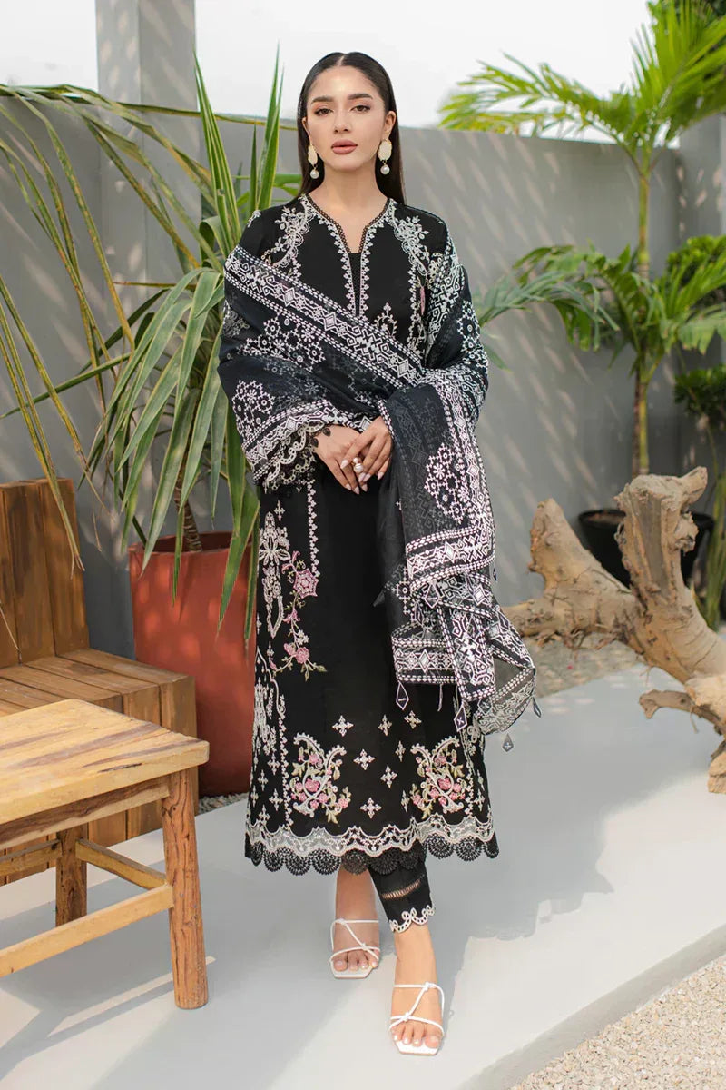 Qalamkar | Q Line Lawn Collection | JK-09 EVADNE - Rang-e-Khaas