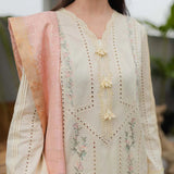 Qalamkar | Q Line Lawn Collection | JK-05 MELIORA