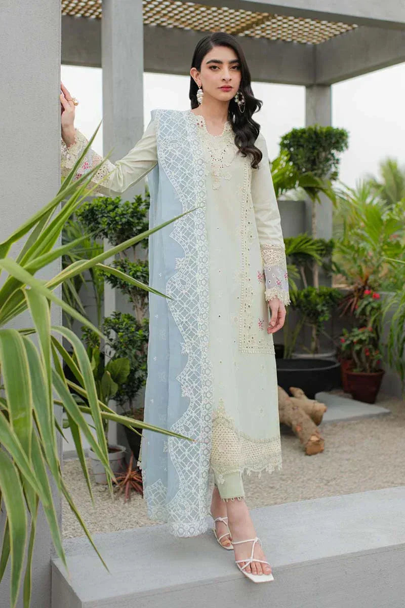Qalamkar | Q Line Lawn Collection | JK-04 ASTER - Rang-e-Khaas