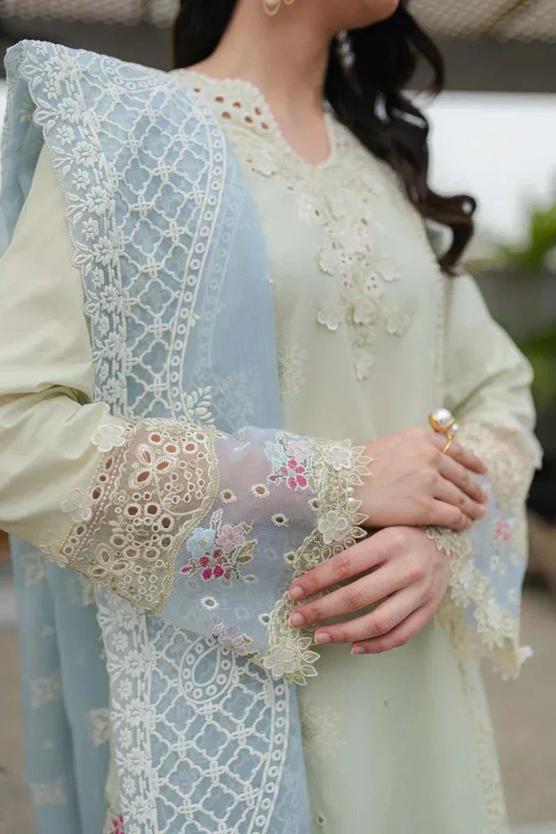 Qalamkar | Q Line Lawn Collection | JK-04 ASTER - Rang-e-Khaas