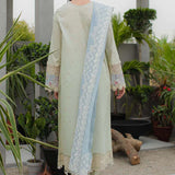 Qalamkar | Q Line Lawn Collection | JK-04 ASTER